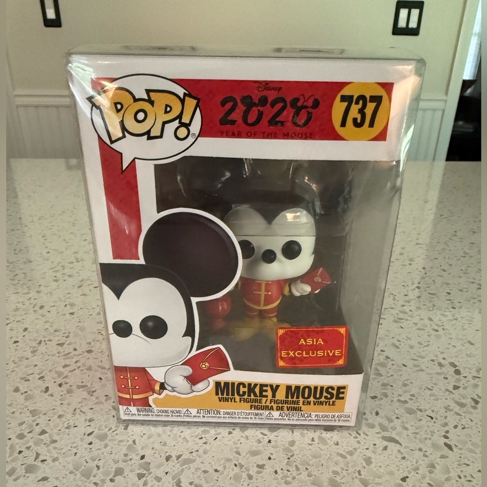 Funko Pop Mickey Mouse Asia Exclusive 2020 Year of the Mouse Vinyl Figure